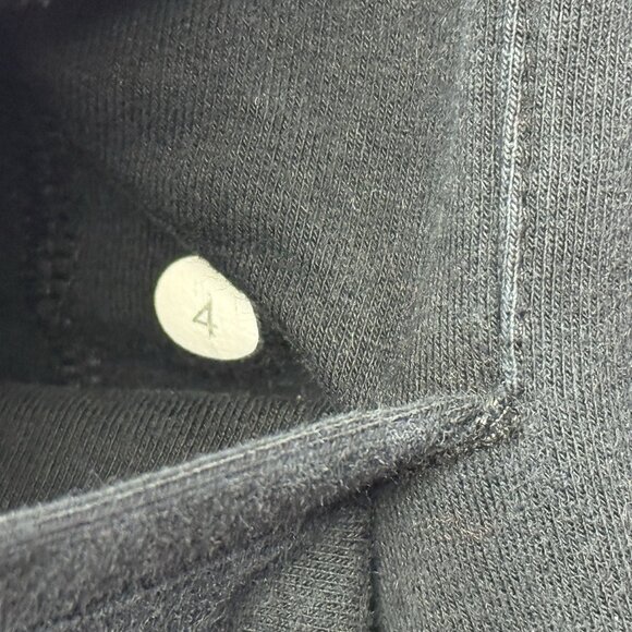 Lululemon Sweatpants Womens Black Size 4 Lounge Activewear Gym Joggers - Picture 5 of 9